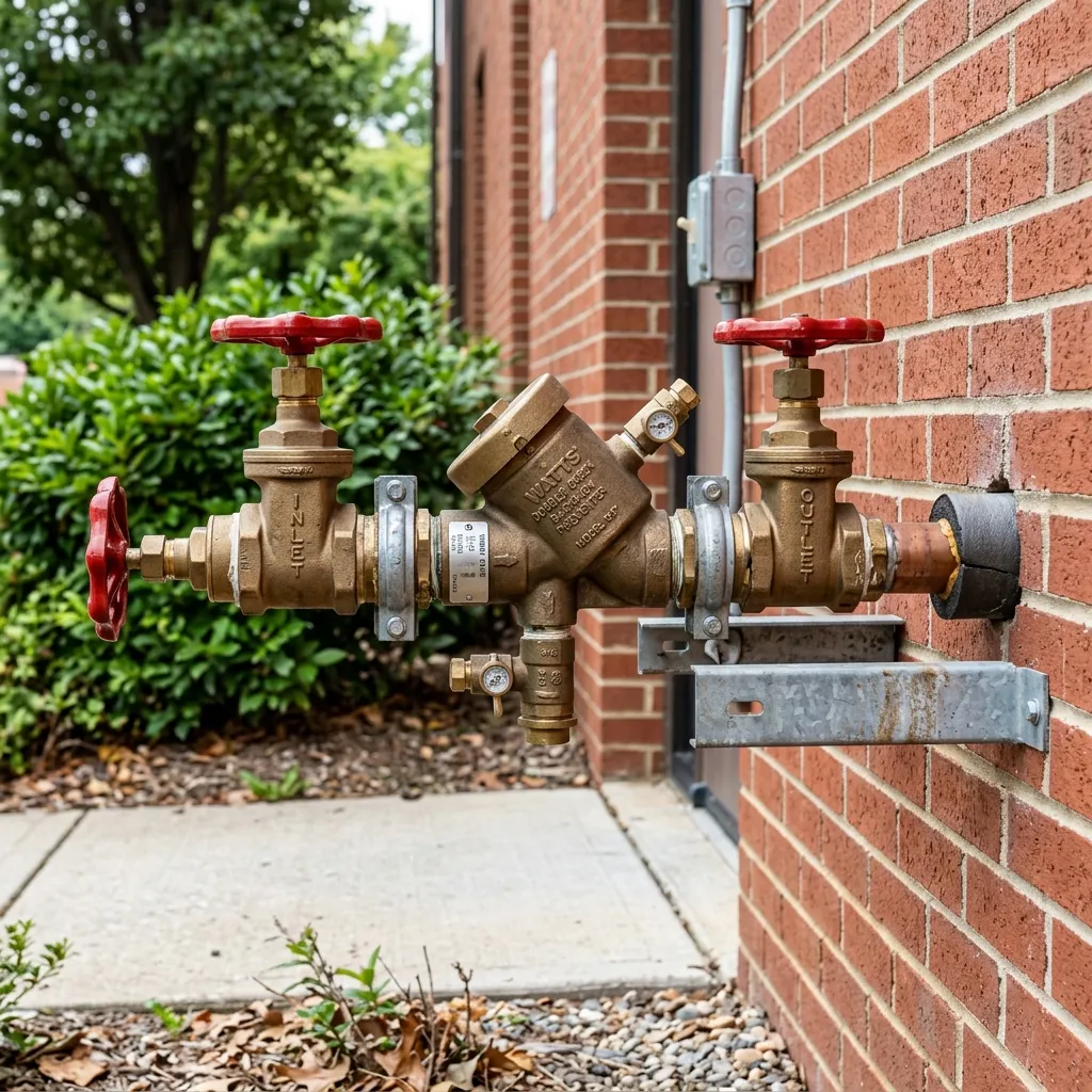 Backflow Prevention Plumber in Jacinto, MS